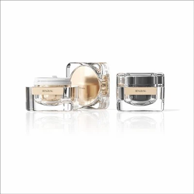 Lọ kem vuông acrylic 50g sang trọng